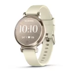 Garmin Lily 2, Cream Gold with Coconut silicone