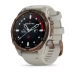 Descent™ Mk3i – 43 mm Bronze PVD titanium with French grey silicone band