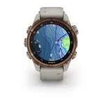 Descent™ Mk3i – 43 mm Bronze PVD titanium with French grey silicone band - Image 4