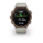 Descent™ Mk3i – 43 mm Bronze PVD titanium with French grey silicone band - Image 7