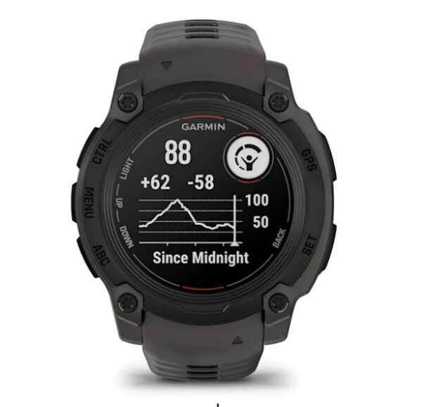 Instinct E – 40 mm Black with Charcoal Band - Image 2