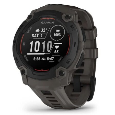 Instinct E – 45 mm Black with Charcoal Band