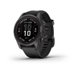 fēnix® 7S Pro – Sapphire Solar Edition Carbon Grey DLC Titanium with Black Band