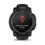 Instinct® 3 – 45 mm, AMOLED | Black with Black Band - Image 2