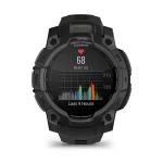 Instinct® 3 – 45 mm, AMOLED | Black with Black Band - Image 6