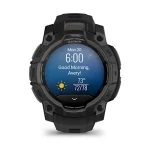 Instinct® 3 – 45 mm, AMOLED | Black with Black Band - Image 10