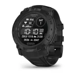 Instinct® 3 – 50 mm, Solar, Tactical Edition Black with Black Band
