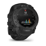 Instinct® 3 – 50 mm, AMOLED, Tactical Edition Black with Black Band - Image 3