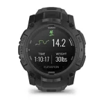 Instinct® 3 – 50 mm, AMOLED, Tactical Edition Black with Black Band - Image 5