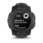 Instinct® 3 – 50 mm, Solar, Tactical Edition Black with Black Band - Image 13