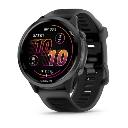 Forerunner® 570 - 47mm Slate Gray Aluminum with Translucent Black/Black Band