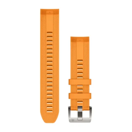 MARQ Quickfit® 22 Watch Straps Spark orange silicone strap