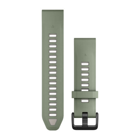 QuickFit 20 Watch Bands Willow/Fog Gray Silicone