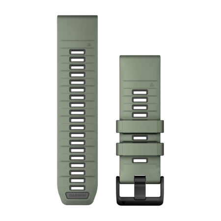 QuickFit 26 Watch Bands Willow/Graphite Silicone