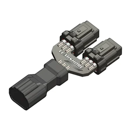 Lumishore® LUX Strip/Neon Flex Light 6 Core Cable Splitter