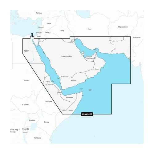 The Gulf & Red Sea - Marine Charts